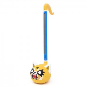 Hello Kitty Aggretsuko Otamatone Musical Toy (Rage) Amarillo Azules | CL_HK46110