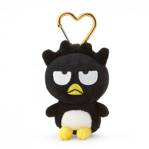 Hello Kitty Badtz-maru Plush Mascot All My Heart Keychain Negras | CL_HK19509