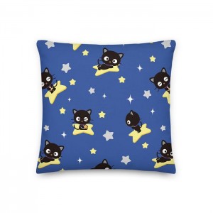 Hello Kitty Chococat Starry Night 18" Square Pillow Azules | CL_HK98525