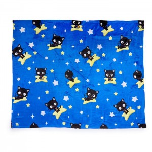 Hello Kitty Chococat Starry Night Throw Blanket Azules | CL_HK48265