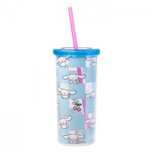 Hello Kitty Cinnamoroll 20oz Cherry Travel Tumbler Azules | CL_HK65022