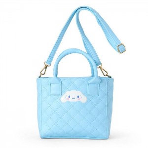 Hello Kitty Cinnamoroll 2-Way Mini Quilted Azules | CL_HK31783