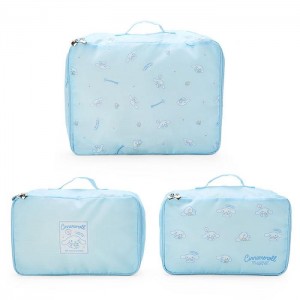 Hello Kitty Cinnamoroll 3-Piece Packing Cube Set Azules | CL_HK42655