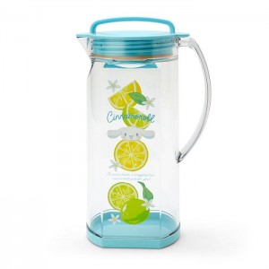 Hello Kitty Cinnamoroll Acrylic Water Pitcher (Summer Weather) Amarillo | CL_HK68534