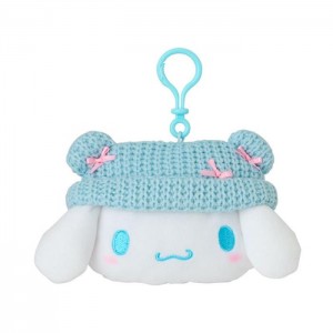 Hello Kitty Cinnamoroll Cozy Cap Mascot Clip Pouch Azules Blancas | CL_HK95725