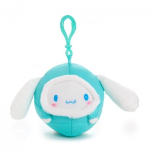 Hello Kitty Cinnamoroll Mascot Clip (Winter Puffer Series) Azules | CL_HK65142