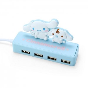 Hello Kitty Cinnamoroll Mini USB Hub Azules | CL_HK62983