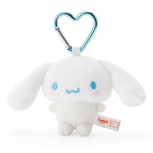 Hello Kitty Cinnamoroll Plush Mascot All My Heart Keychain Blancas | CL_HK79620