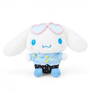 Hello Kitty Cinnamoroll Plush Mascot Keychain (Day at the Funfair Series) Azules Blancas | CL_HK36335