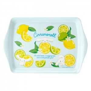 Hello Kitty Cinnamoroll Serving Tray (Summer Weather) Amarillo | CL_HK82543