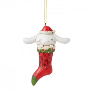 Hello Kitty Cinnamoroll Stocking Hanging Ornament (Jim Shore Sanrio Collection) Rojas | CL_HK62636