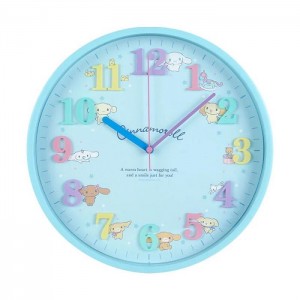 Hello Kitty Cinnamoroll Wall Clock Azules | CL_HK45616