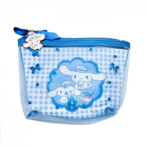 Hello Kitty Cinnamoroll Zipper (Gingham Paperboy Series) Azules | CL_HK33623