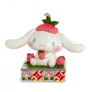 Hello Kitty Cinnamoroll with Strawberry Figurine (Jim Shore Sanrio Collection) Blancas Rosas | CL_HK94802