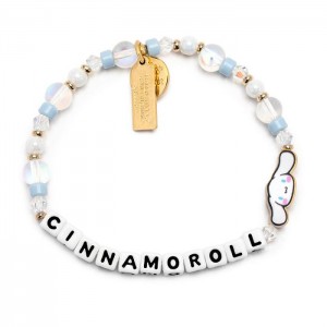 Hello Kitty Cinnamoroll x Little Words Project Beaded Bracelet Silve | CL_HK11727