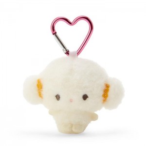 Hello Kitty Cogimyun Plush Mascot All My Heart Keychain Blancas | CL_HK48326