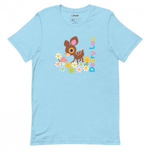 Hello Kitty Deery-Lou Floral Meadow Tee Negras Blancas Azules | CL_HK21522