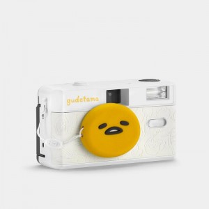 Hello Kitty Gudetama Lazy Egg FC-11 35mm Camera Blancas | CL_HK64651