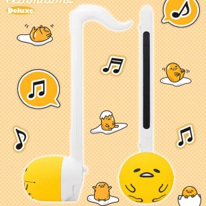 Hello Kitty Gudetama Otamatone Deluxe Musical Toy Amarillo | CL_HK80970