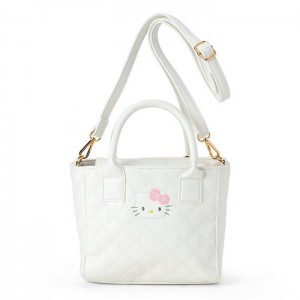 Hello Kitty Hello Kitty 2-Way Mini Quilted Blancas | CL_HK41178