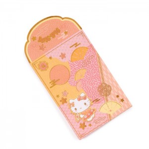 Hello Kitty Hello Kitty 4-pc Enclosure Envelopes (3D Pop-Up) Amarillo Rosas | CL_HK92966