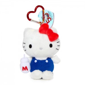 Hello Kitty Hello Kitty 50th Anniversary Plush Mascot (1974) Rojas Azules | CL_HK34123