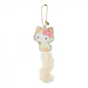 Hello Kitty Hello Kitty Acrylic Bag Charm (Cuddly Kitten Series) Amarillo | CL_HK82640