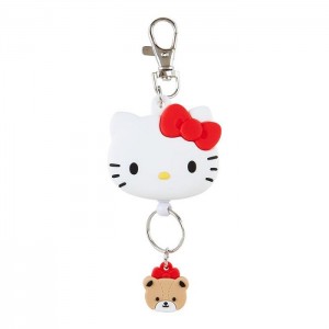 Hello Kitty Hello Kitty Bestie Face Badge Reel Blancas | CL_HK19493