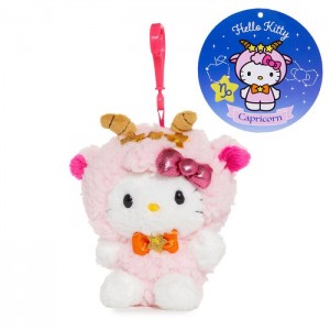 Hello Kitty Hello Kitty Capricorn Mascot Clip (Zodiac Series) Rosas | CL_HK12227