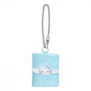 Hello Kitty Hello Kitty Card Case With Chain (Dreaming Angel Series Pt 2) Azules | CL_HK31568