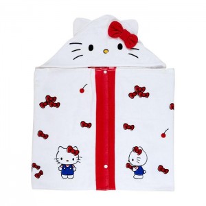 Hello Kitty Hello Kitty Cherry Kids Hooded Towel Blancas | CL_HK48893