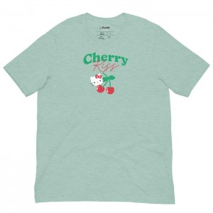 Hello Kitty Hello Kitty Cherry Kiss Tee Azules | CL_HK67409