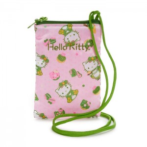 Hello Kitty Hello Kitty Crossbody Phone Bag (Matcha Sweets Series) Rosas | CL_HK45416