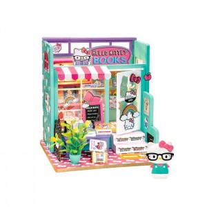 Hello Kitty Hello Kitty DIY Miniature Bookstore Verde | CL_HK51169