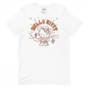 Hello Kitty Hello Kitty Desert Rodeo Tee Blancas | CL_HK76039