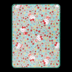 Hello Kitty Hello Kitty Flower Fields Throw Blanket Multicolor | CL_HK75336