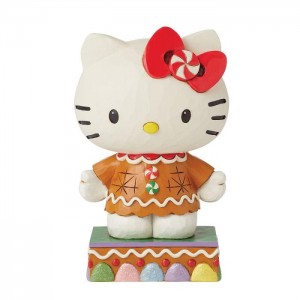 Hello Kitty Hello Kitty Gingerbread Figurine (Jim Shore Sanrio Collection) Marrones | CL_HK32193