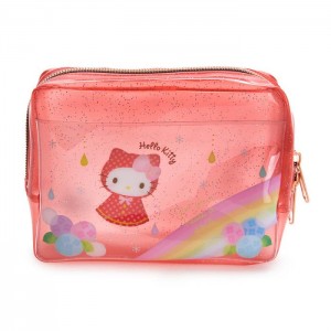 Hello Kitty Hello Kitty Glitter Zipper (Rainy Days Series) Rojas | CL_HK47753