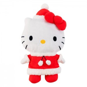 Hello Kitty Hello Kitty Holiday Plush Cuddle Pillow Buddy Blancas Rojas | CL_HK70519