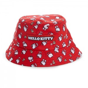 Hello Kitty Hello Kitty Kids Bucket Hat (Ruby Red Series) Rojas | CL_HK35558