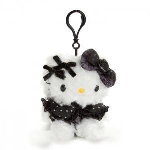 Hello Kitty Hello Kitty Mascot Clip (Pretty Pose Monochrome Series) Negras | CL_HK83644