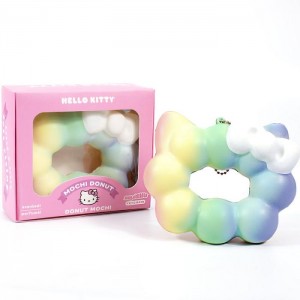 Hello Kitty Hello Kitty Mochi Donut Squishy Keychain Multicolor | CL_HK36361