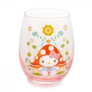 Hello Kitty Hello Kitty Mushroom Glass Tumbler Rosas | CL_HK15017