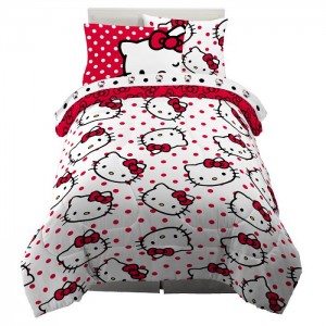 Hello Kitty Hello Kitty Polka Dot Party Bedding Set Rojas | CL_HK23622