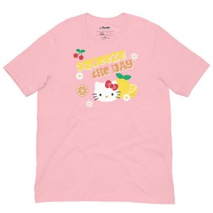 Hello Kitty Hello Kitty Squeeze The Day Tee Rosas | CL_HK17260