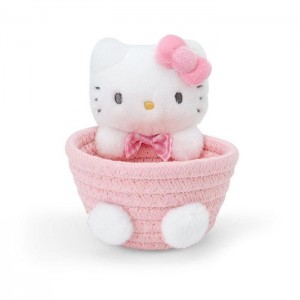 Hello Kitty Hello Kitty Woven Rope Storage Basket (Multi) Rosas | CL_HK35112