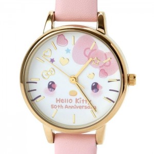 Hello Kitty Hello Kitty Wrist Watch (50th Anniv. The Future In Our Eyes) Rosas | CL_HK61778