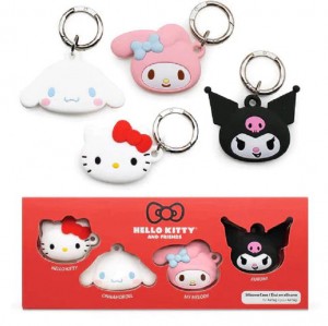 Hello Kitty Hello Kitty and Friends AirTag Cases Negras Rosas | CL_HK42366