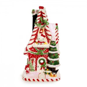 Hello Kitty Hello Kitty and Friends Ceramic Holiday Candle House Rojas | CL_HK82593