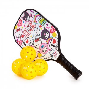 Hello Kitty Hello Kitty and Friends Pickleball Set Rosas Blancas | CL_HK83011